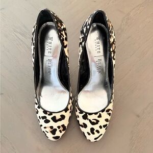 White House Black Market Leopard Print Pumps